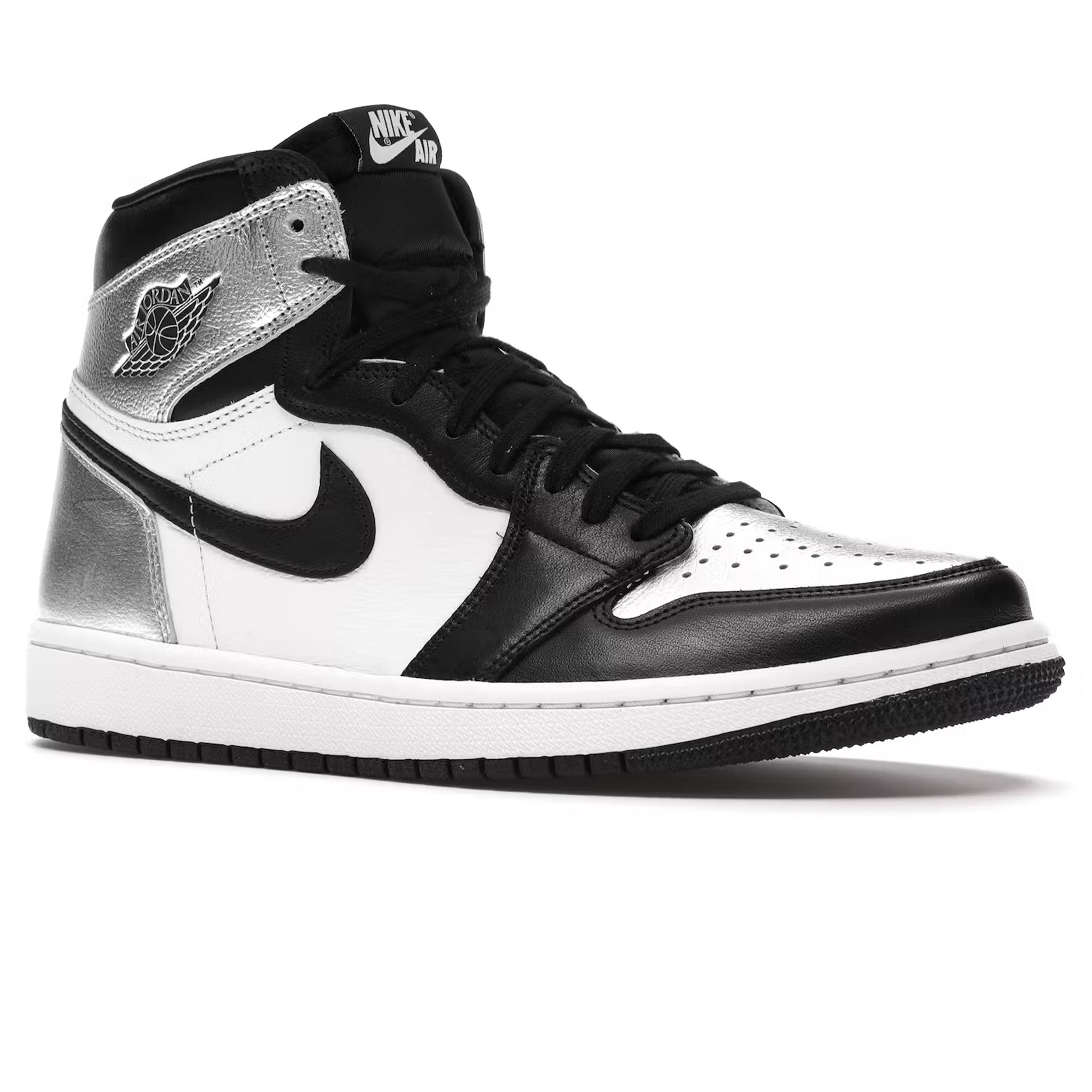 Image of Air Jordan 1 Retro High Silver Toe (W)